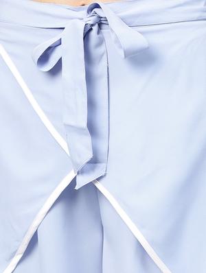 piping detail overlay trouser - 15955063 - Standard Image - 5