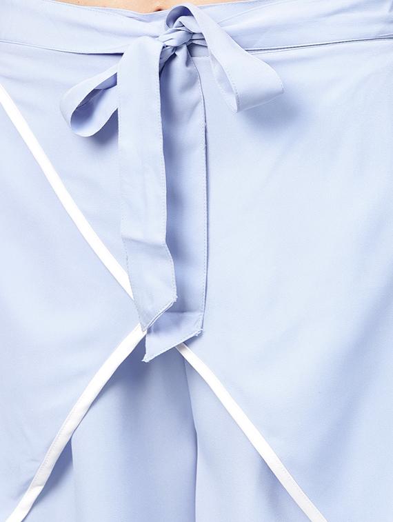 piping detail overlay trouser - 15955063 - Zoom Image - 5