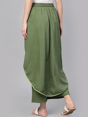 piping detail overlay trouser - 15955065 - Standard Image - 3