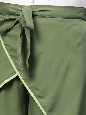 piping detail overlay trouser - 15955065 - Standard Image - 5