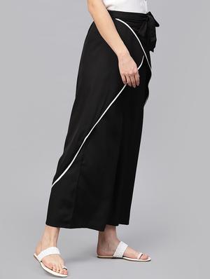 piping detail overlay trouser - 15955066 - Standard Image - 2