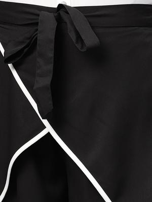 piping detail overlay trouser - 15955066 - Standard Image - 5