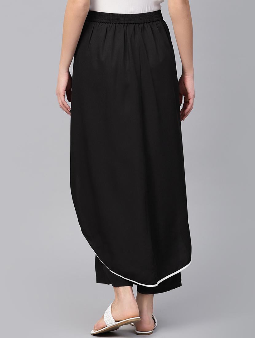 piping detail overlay trouser - 15955066 - Zoom Image - 3
