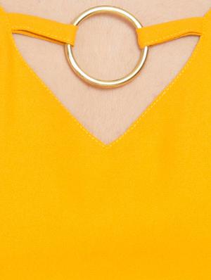 bell sleeved layered top - 15955271 - Standard Image - 5