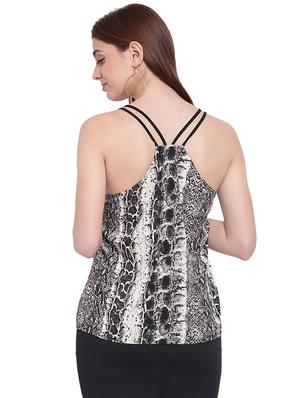racer back snake print top - 15955318 - Standard Image - 3