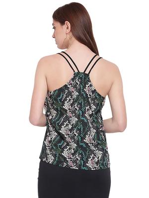 racer back snake print top - 15955319 - Standard Image - 3