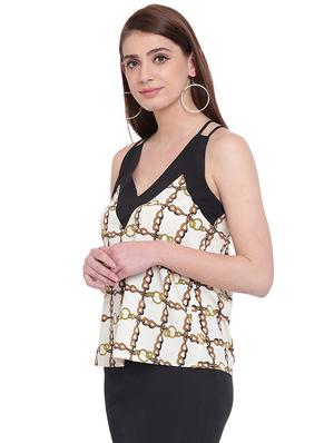 racer back chain print cami top - 15955320 - Standard Image - 2