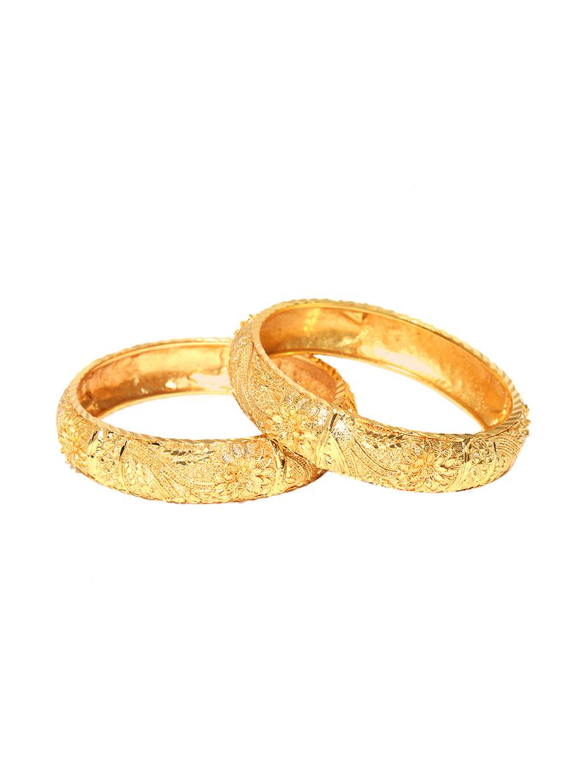 gold brass bangle - 15956187 - Zoom Image - 1
