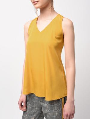 racer back asymmetric top - 15956731 - Standard Image - 5