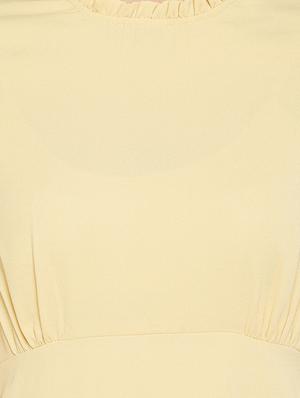 frill detail a-line dress - 15956791 - Standard Image - 5