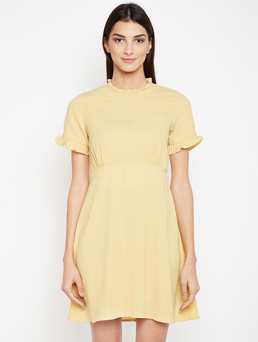 frill detail a-line dress - 15956791 - Zoom Image - 1