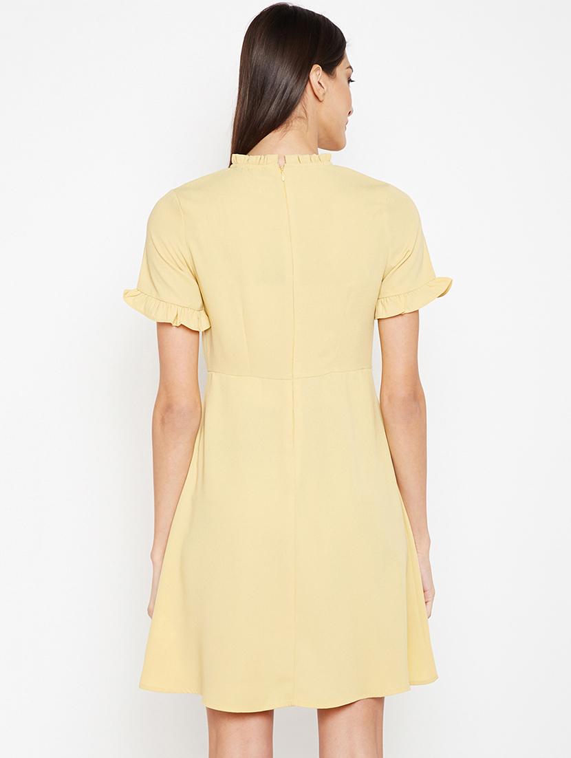frill detail a-line dress - 15956791 - Zoom Image - 3