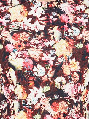 frill detail floral a-line dress - 15956792 - Standard Image - 5