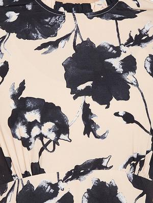 frill detail floral a-line dress - 15956794 - Standard Image - 5
