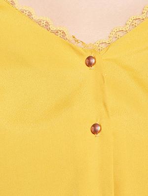 lace detail button up top - 15956917 - Standard Image - 5