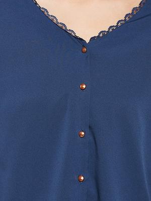lace detail button up top - 15956918 - Standard Image - 5