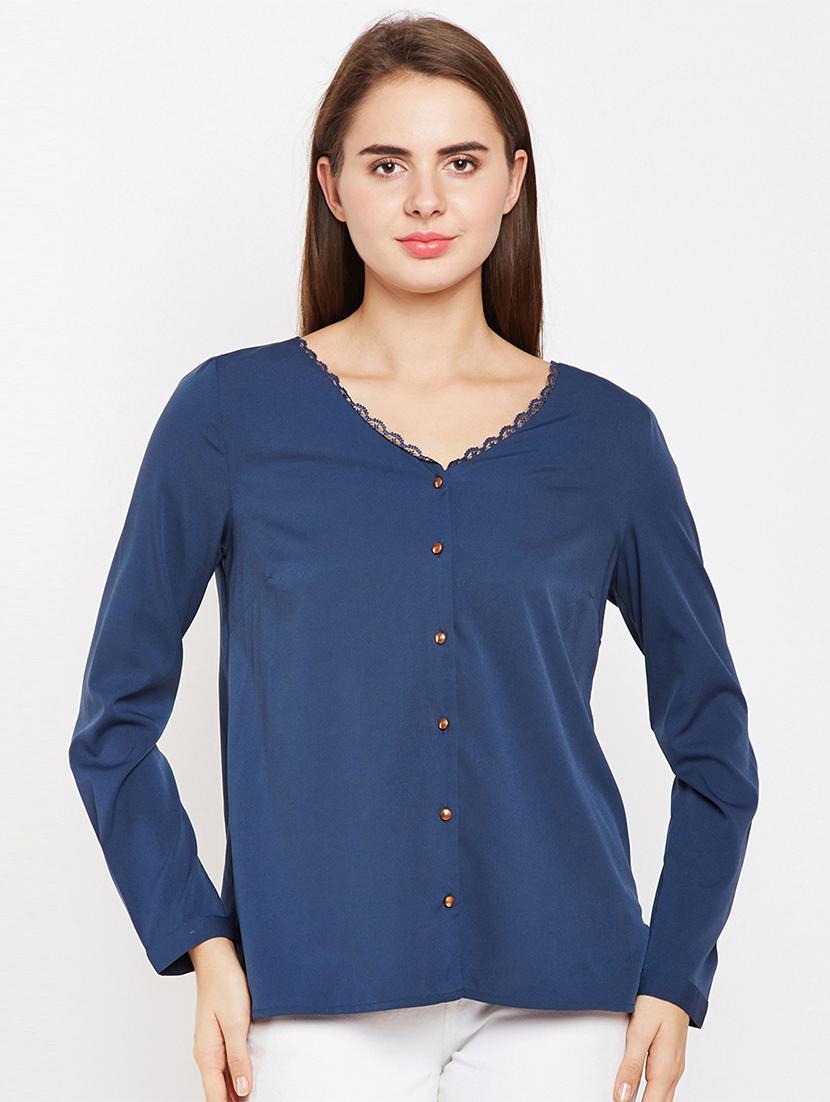 lace detail button up top - 15956918 - Zoom Image - 1