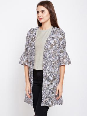 bell sleeved sheer shrug - 15956922 - Standard Image - 2