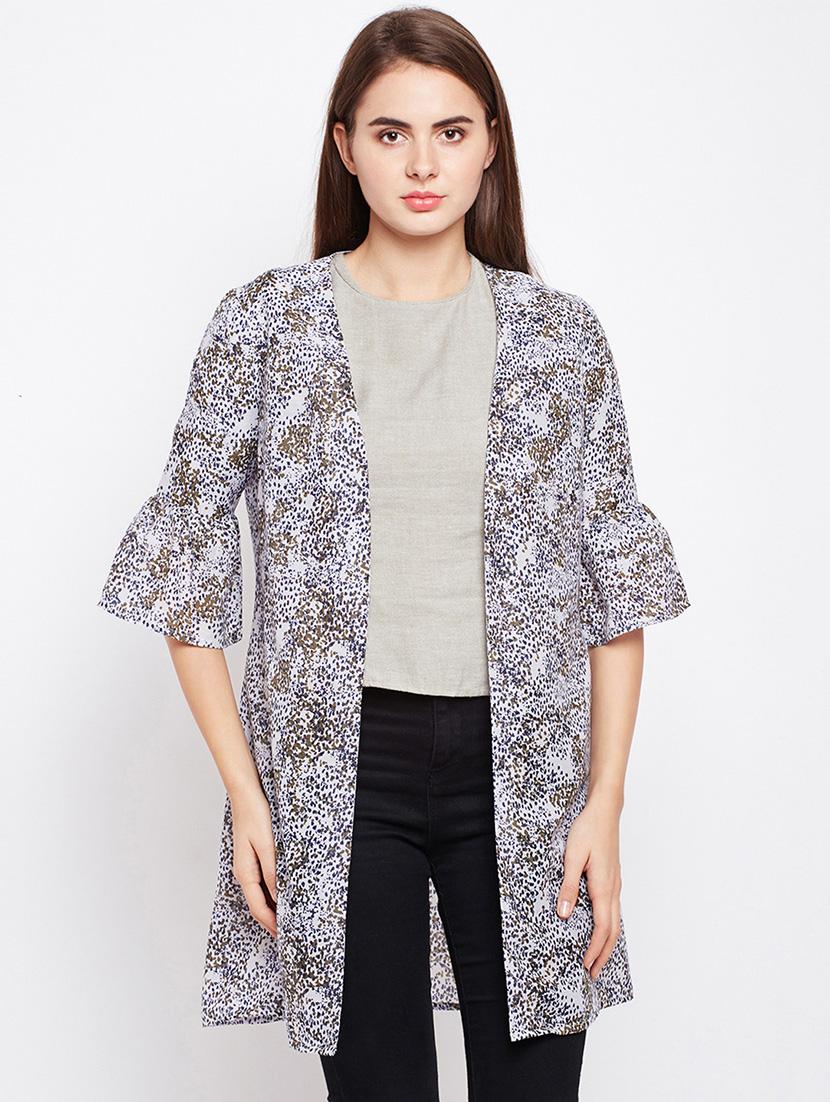 bell sleeved sheer shrug - 15956922 - Zoom Image - 1