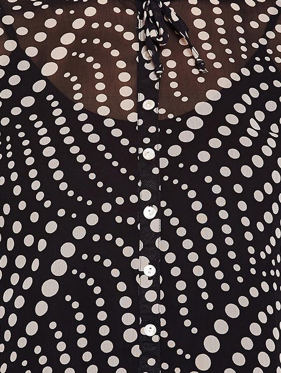 tie knot button up top - 15956962 - Zoom Image - 5