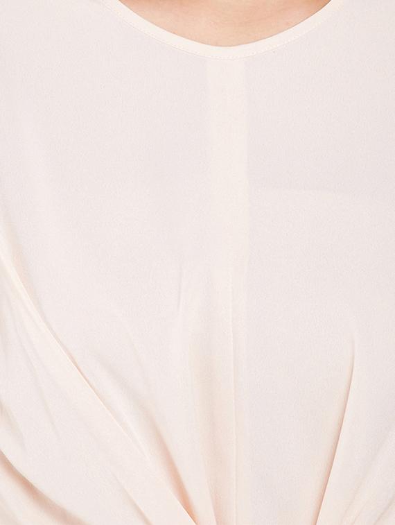 ruffle sleeved tie front top - 15956969 - Zoom Image - 5