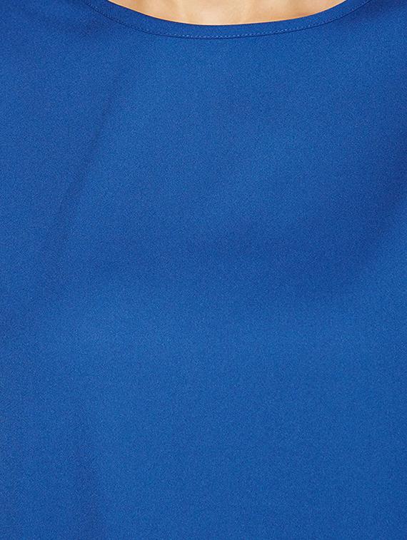 pleated bell sleeved top - 15956996 - Zoom Image - 5