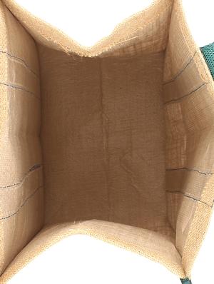 green jute regular shopping bag - 15957100 - Standard Image - 3