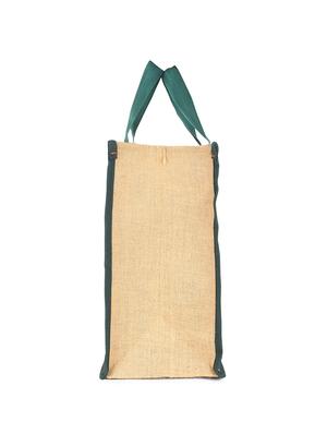 green jute regular shopping bag - 15957100 - Standard Image - 4