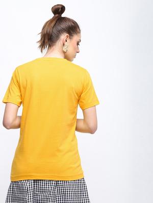 crew neck quirky text tee - 15957361 - Standard Image - 4