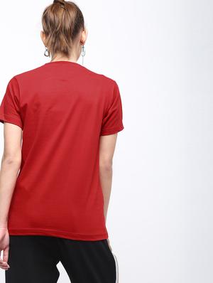 crew neck quirky text tee - 15957365 - Standard Image - 3