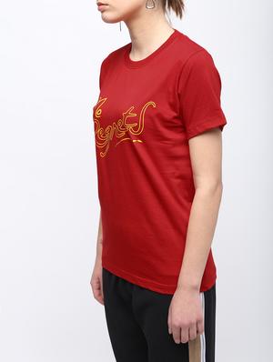 crew neck quirky text tee - 15957365 - Standard Image - 5