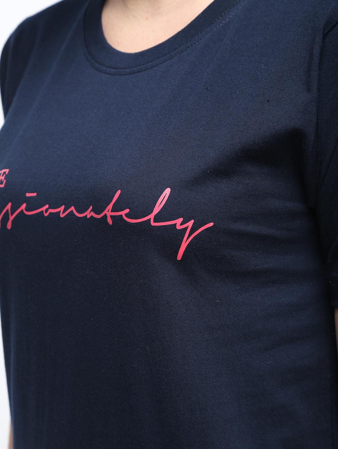 crew neck letter print tee - 15957369 - Zoom Image - 6
