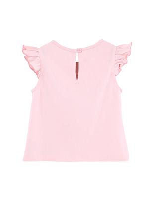 ruffle sleeve floral embroidered top - 15958255 - Standard Image - 2
