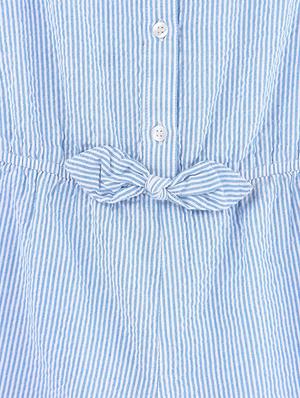blue cotton playsuit - 15958257 - Standard Image - 3