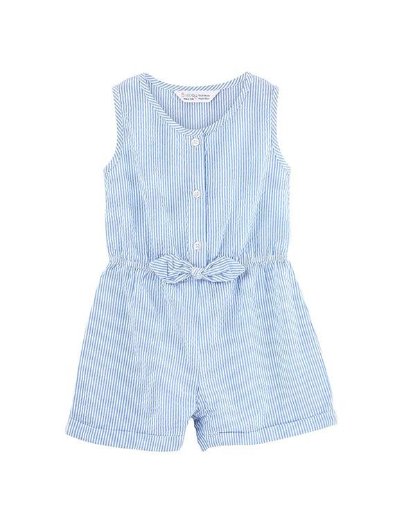 blue cotton playsuit - 15958257 - Zoom Image - 1