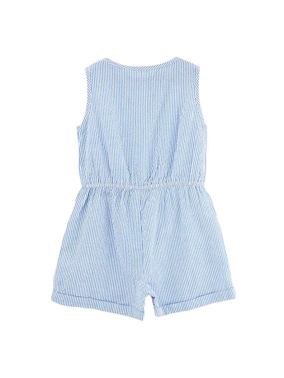 blue cotton playsuit - 15958257 - Zoom Image - 2