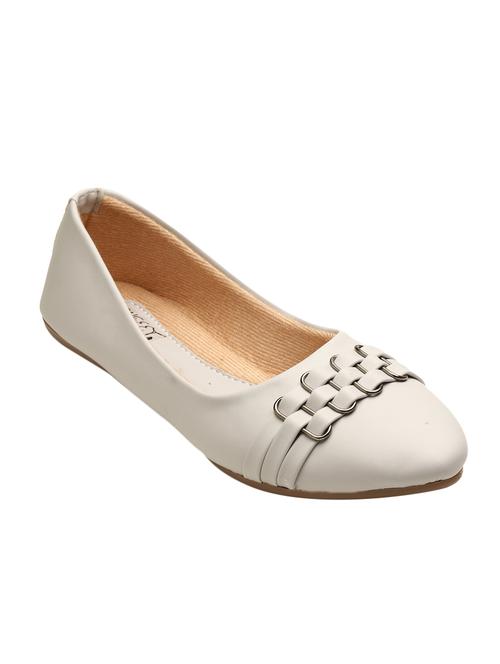 grey slip on ballerinas - 15958325 - Standard Image - 1