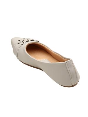 grey slip on ballerinas - 15958325 - Standard Image - 2