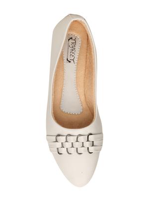 grey slip on ballerinas - 15958325 - Standard Image - 3