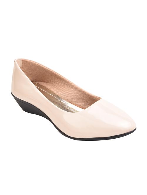 beige slip on wedges - 15958337 - Standard Image - 1