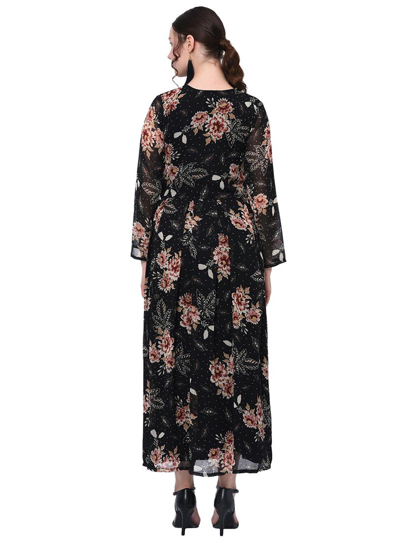 flared floral dress - 15958844 - Zoom Image - 3
