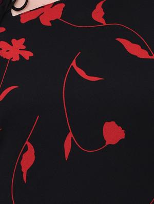 a-line printed dress - 15958849 - Standard Image - 4