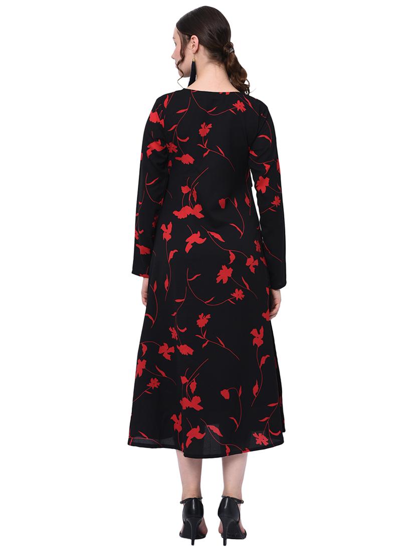 a-line printed dress - 15958849 - Zoom Image - 3