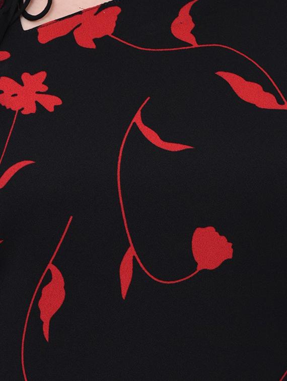 a-line printed dress - 15958849 - Zoom Image - 4