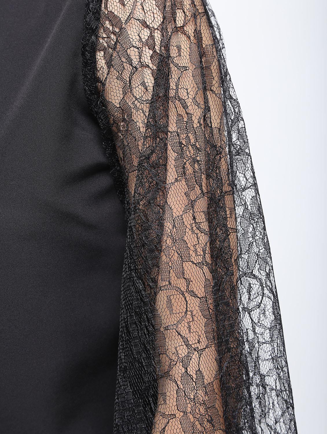 sheer bell sleeved top - 15959300 - Zoom Image - 6
