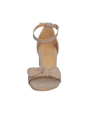 nude ankle strap sandals - 15959356 - Standard Image - 3