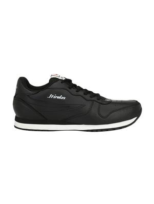 black leatherette sport shoes - 15960602 - Standard Image - 2