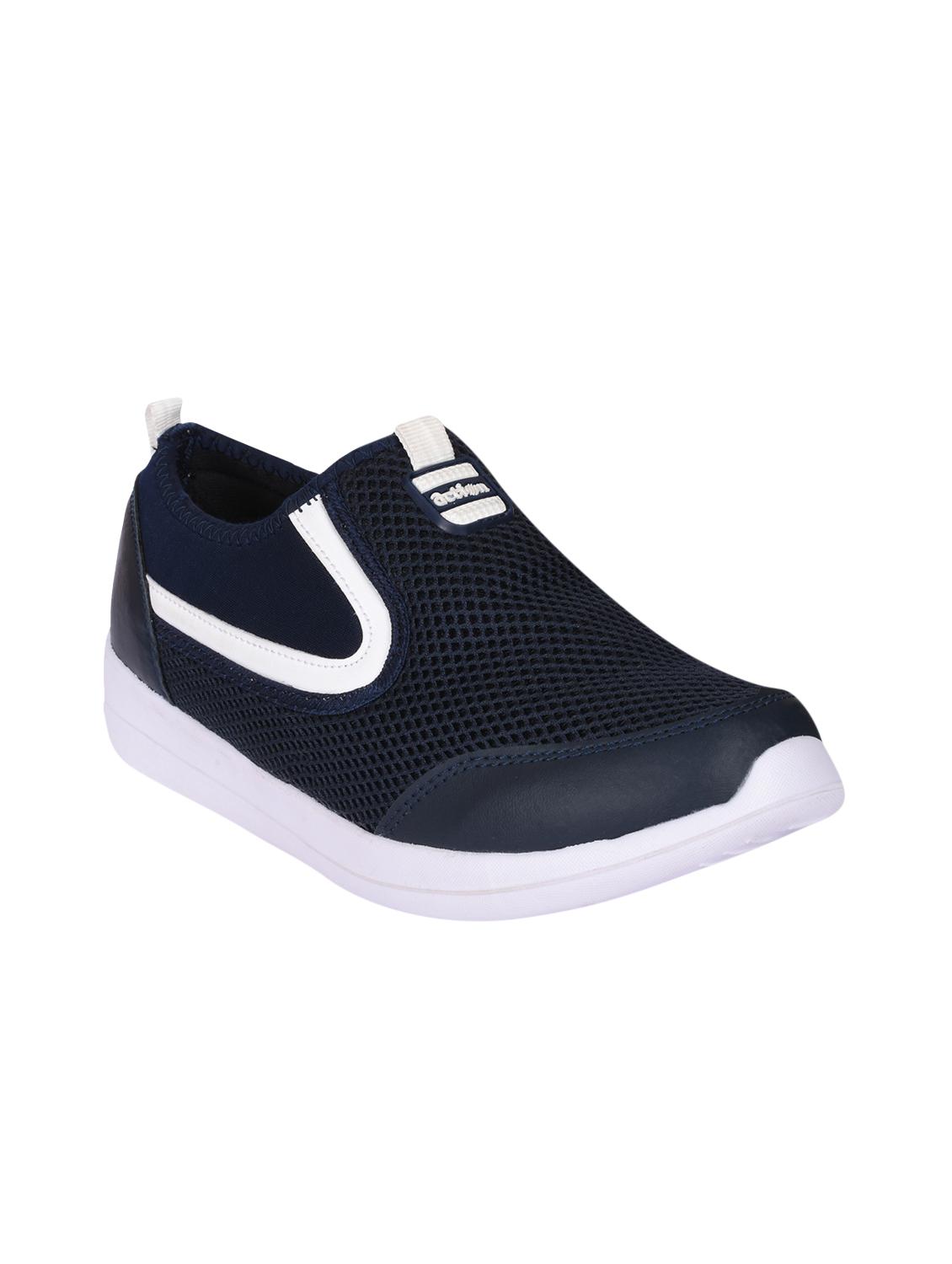 navy Mesh slip on sport shoes - 15960790 - Zoom Image - 1