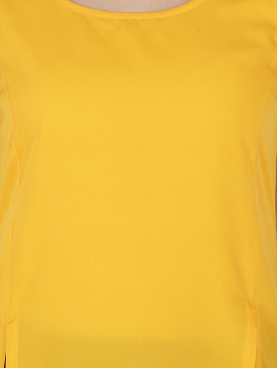 double slit straight kurta - 15961844 - Zoom Image - 4