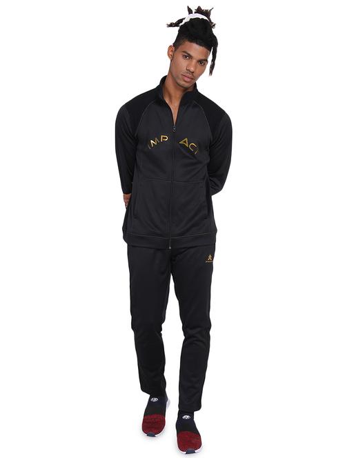 black printed track suit - 15962463 - Standard Image - 1